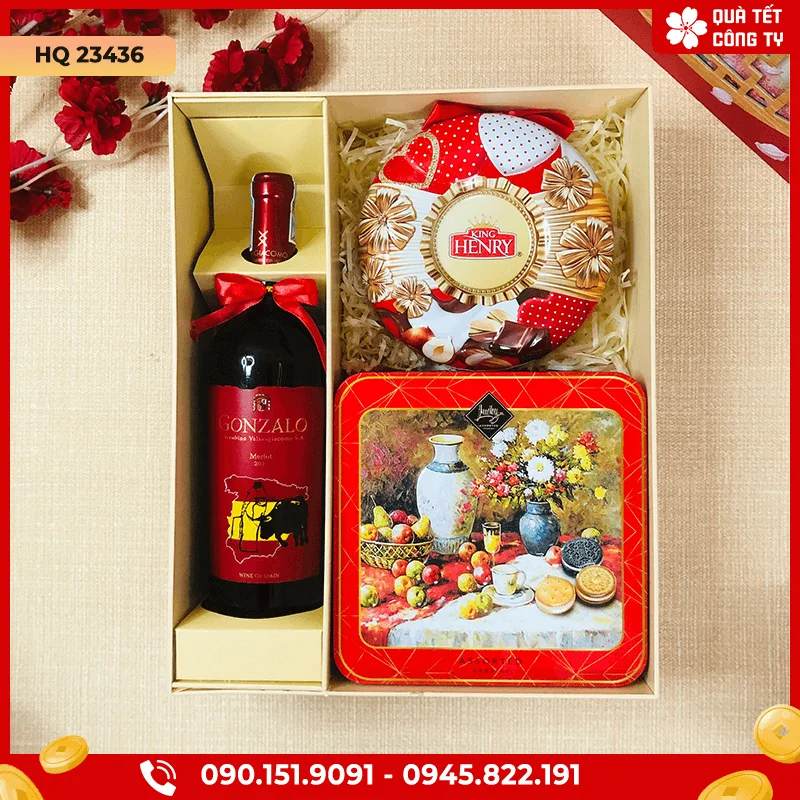 Hộp Quà Tết QN23436 1 mời quý khách ghé thăm quatetcongty.com để mua sản phẩm chính hãng