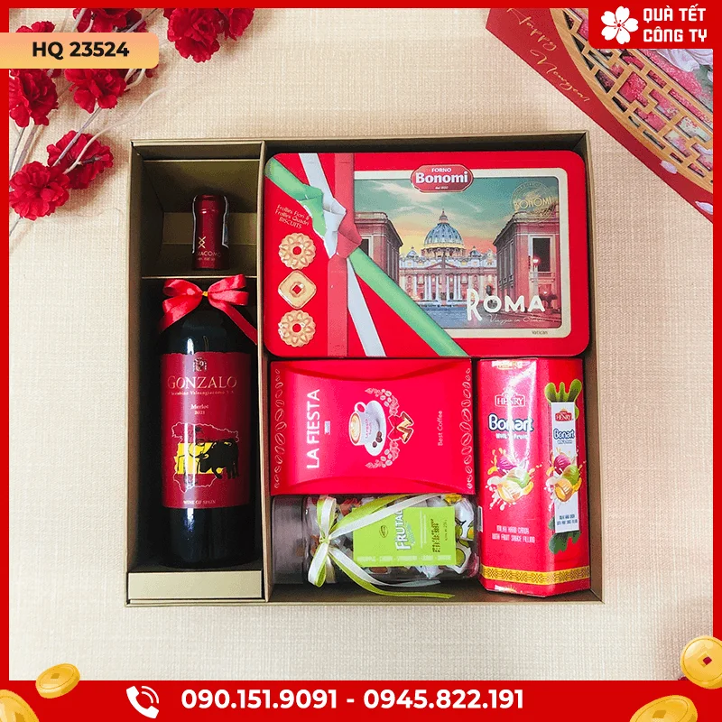 Hộp Quà Tết QN23524 1 mời quý khách ghé thăm quatetcongty.com để mua sản phẩm chính hãng