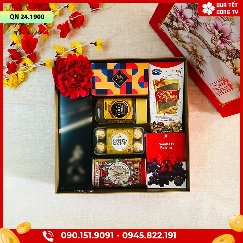 Hộp quà Tết 2024 - QN241900 1 mời quý khách ghé thăm quatetcongty.com để mua sản phẩm chính hãng