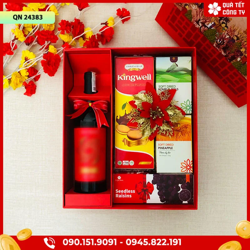 Hộp quà Tết 2024 - QN24383 1 mời quý khách ghé thăm quatetcongty.com để mua sản phẩm chính hãng