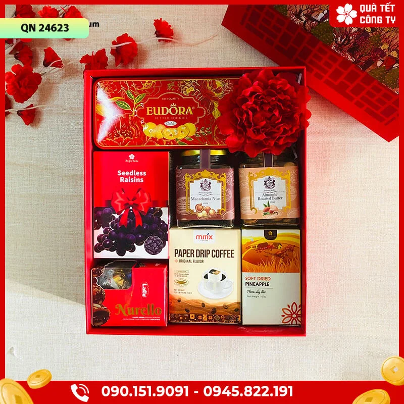 hộp quà tết qn24623 1 mời quý khách ghé thăm quatetcongty.com để mua sản phẩm chính hãng