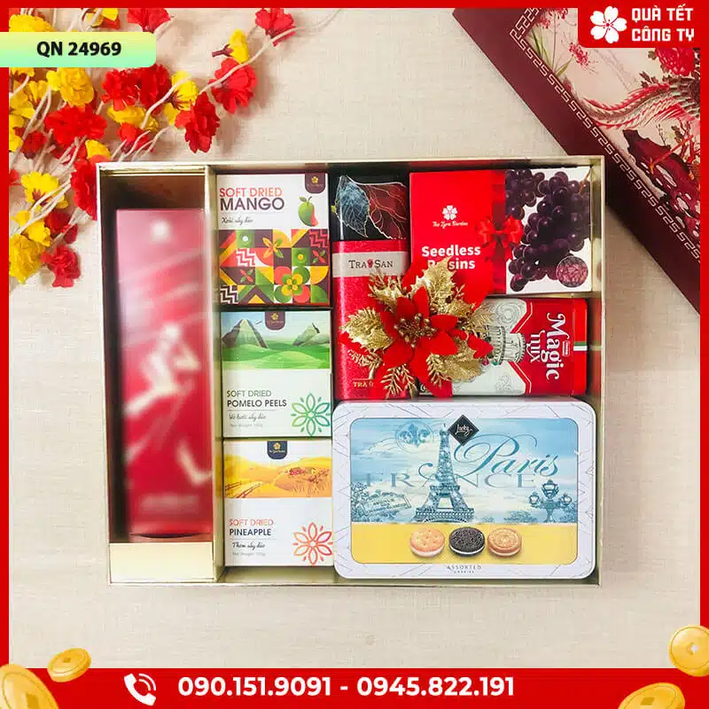 Hộp quà Tết 2024 - QN24969 1 mời quý khách ghé thăm quatetcongty.com để mua sản phẩm chính hãng