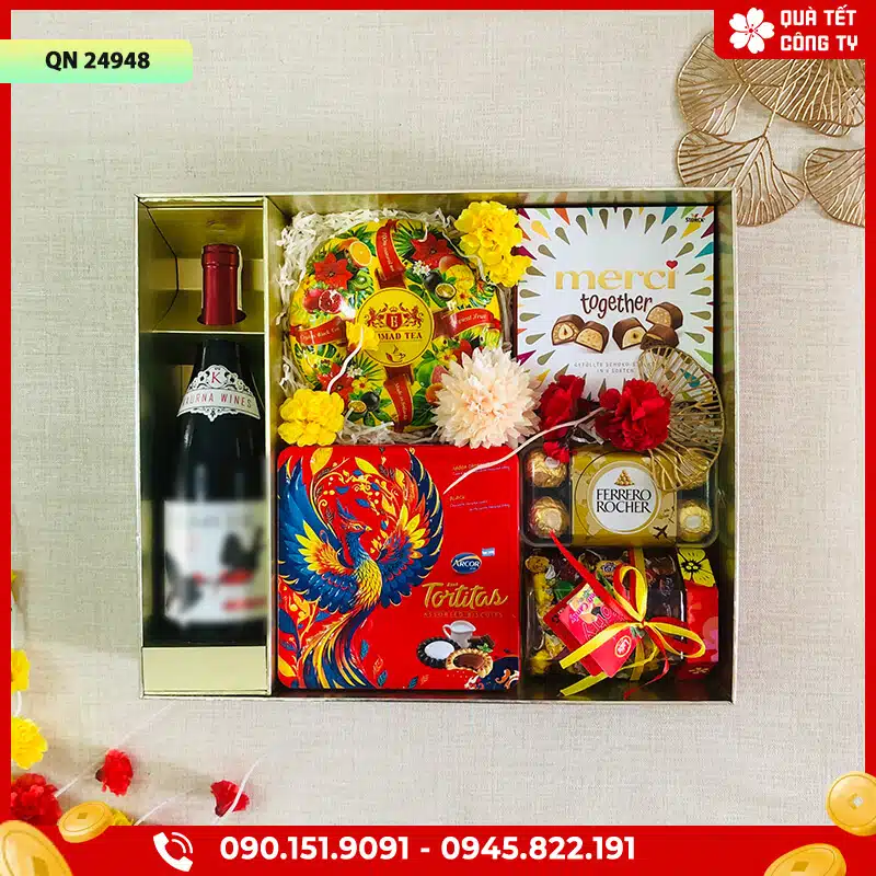 Hộp quà Tết 2024 - QN24948 1 mời quý khách ghé thăm quatetcongty.com để mua sản phẩm chính hãng