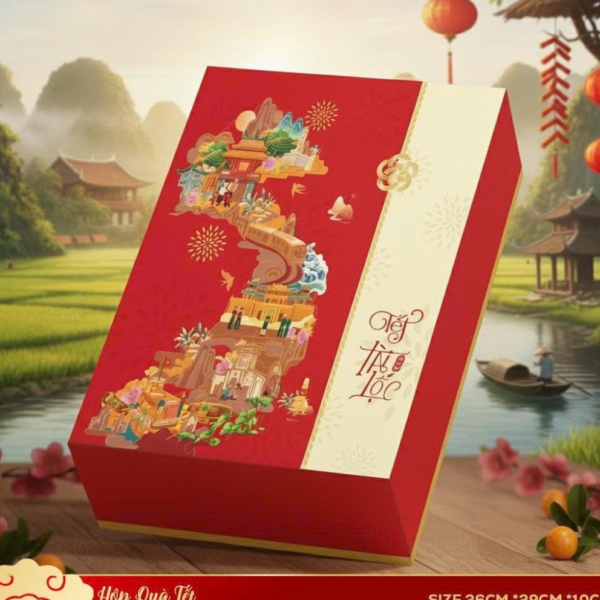 Hộp quà Tết 2026 HQ26384 9 Hộp quà Tết 2026