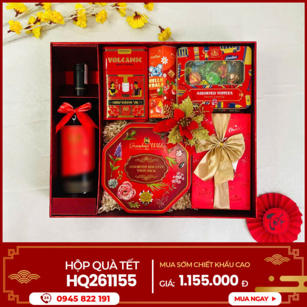Hộp quà Tết 2026 HQ261155