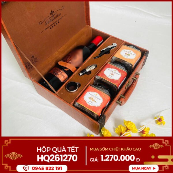 Hộp quà Tết 2026 HQ261270