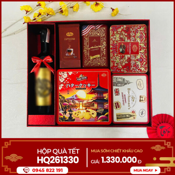 Hộp quà Tết 2026 HQ261330