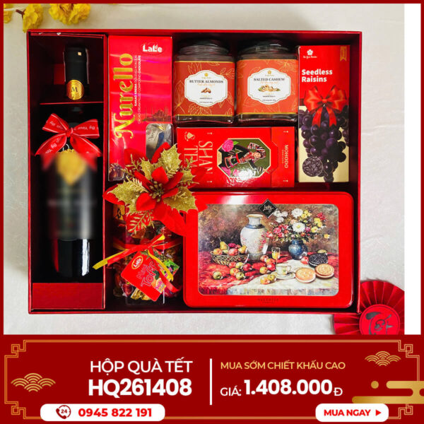 Hộp quà Tết 2026 HQ261408