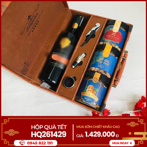 Hộp quà Tết 2026 HQ261429