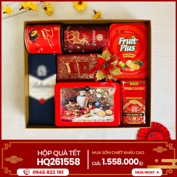 Hộp quà Tết 2026 HQ261558