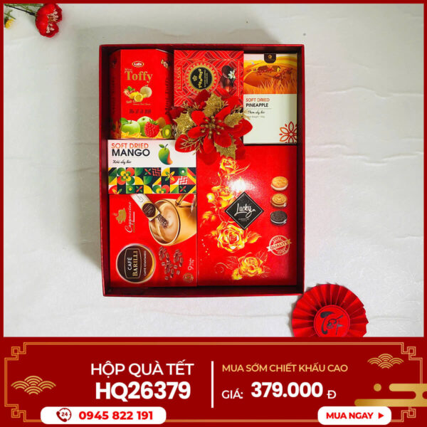 Trang chủ 13 Hộp quà Tết 2026 HQ26379
