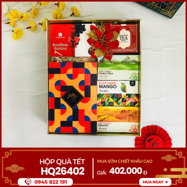 Trang chủ 7 Hộp quà Tết 2026 HQ26402