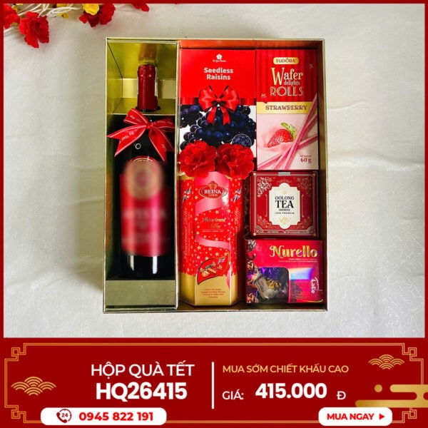 Hộp quà Tết 2026 HQ26415