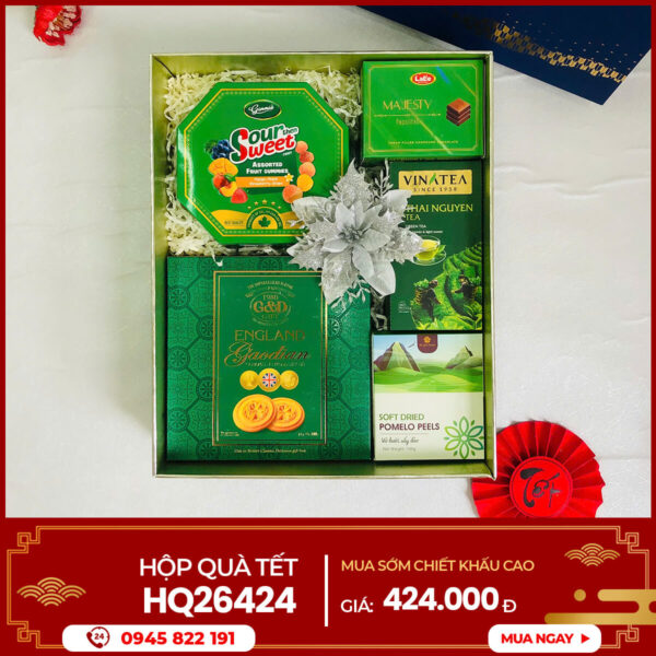 Trang chủ 3 Hộp quà Tết 2026 HQ26424