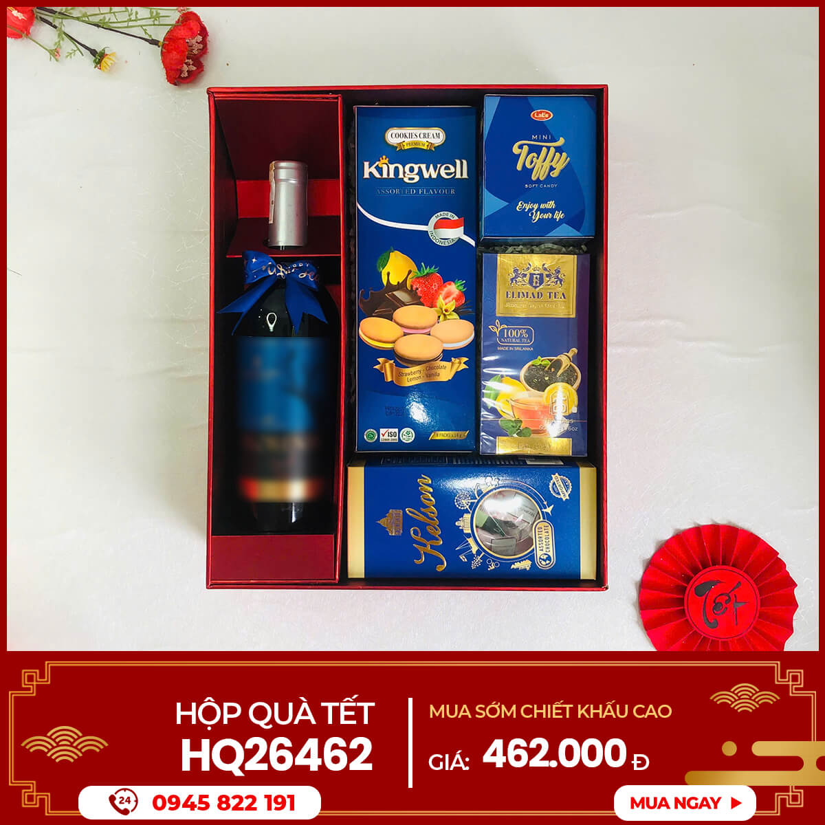 Hộp quà Tết 2026 HQ26462 1 Hộp quà Tết 2026 HQ26462