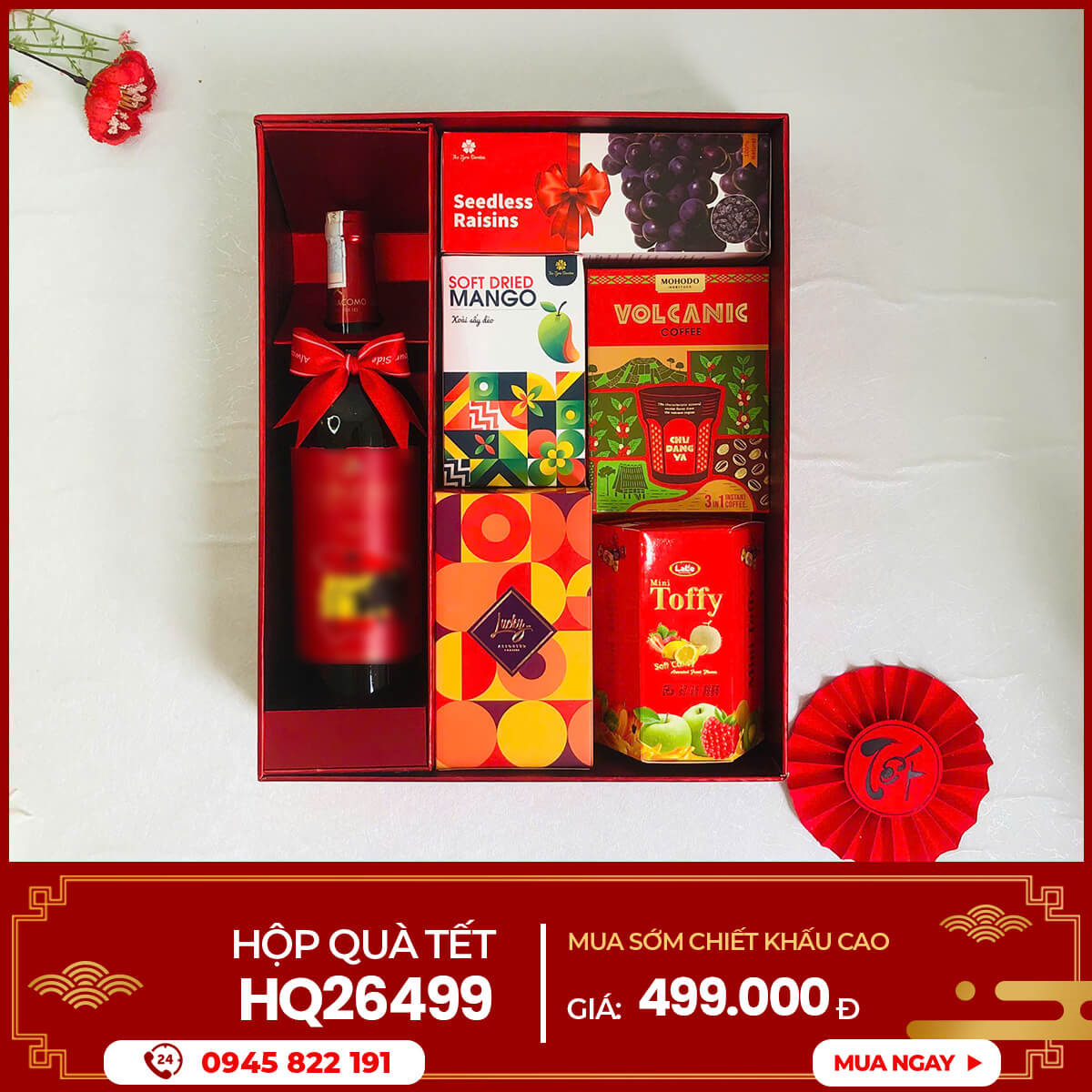 Hộp quà Tết 2026 HQ26499 1 Hộp quà Tết 2026 HQ26499
