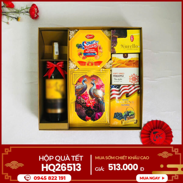 Hộp quà Tết 2026 HQ26513