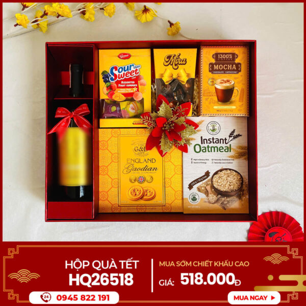 Hộp quà Tết 2026 HQ26518