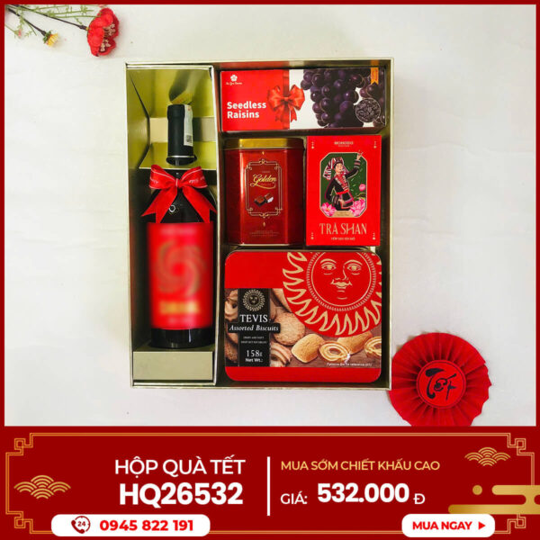 Hộp quà Tết 2026 HQ26532