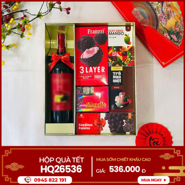Hộp quà Tết 2026 HQ26536