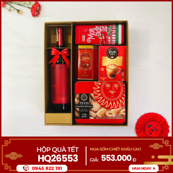 Hộp quà Tết 2026 HQ26553