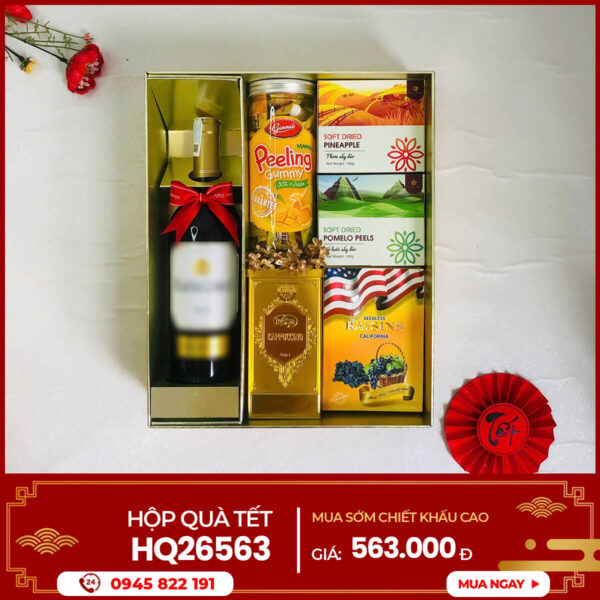 Hộp quà Tết 2026 HQ26563