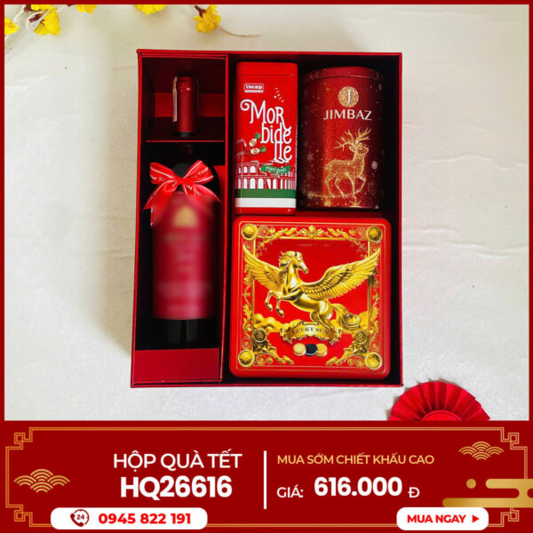 Hộp quà Tết 2026 HQ26616