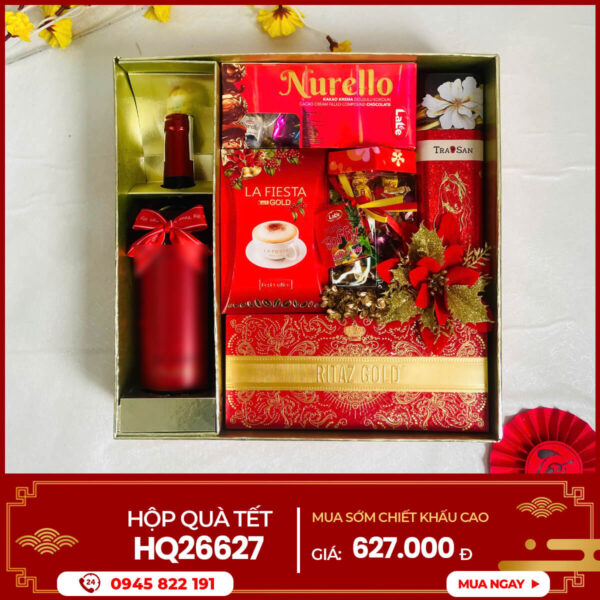 Hộp quà Tết 2026 HQ26627