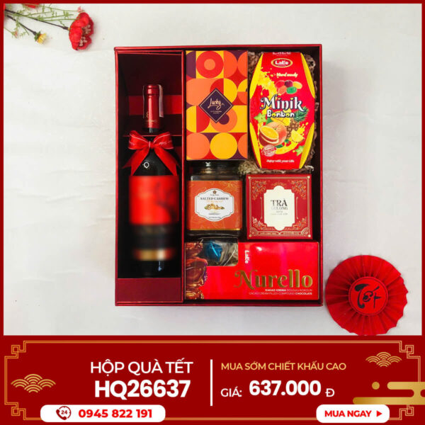 Hộp quà Tết 2026 HQ26637