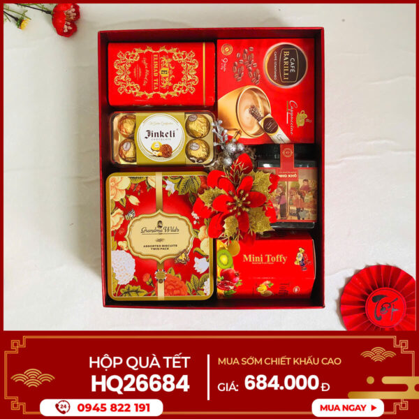 Hộp quà Tết 2026 HQ26684