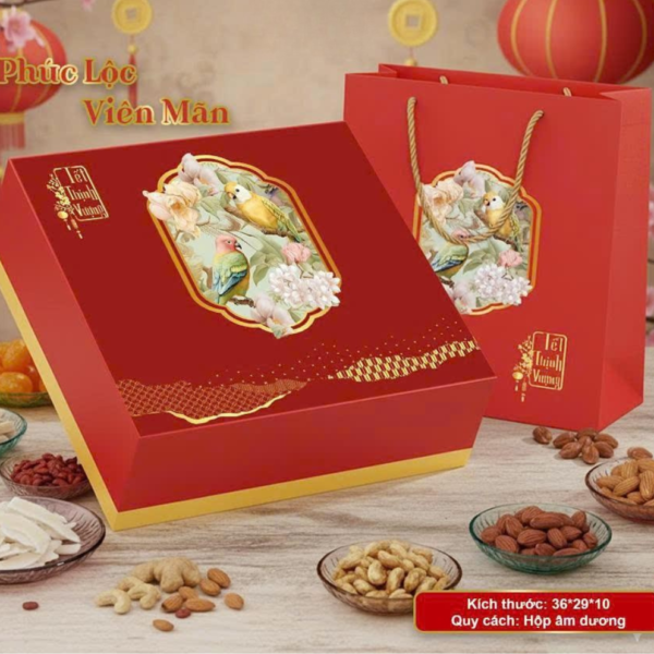 Hộp quà Tết 2026 HQ26423 10 Hộp quà tết 2026