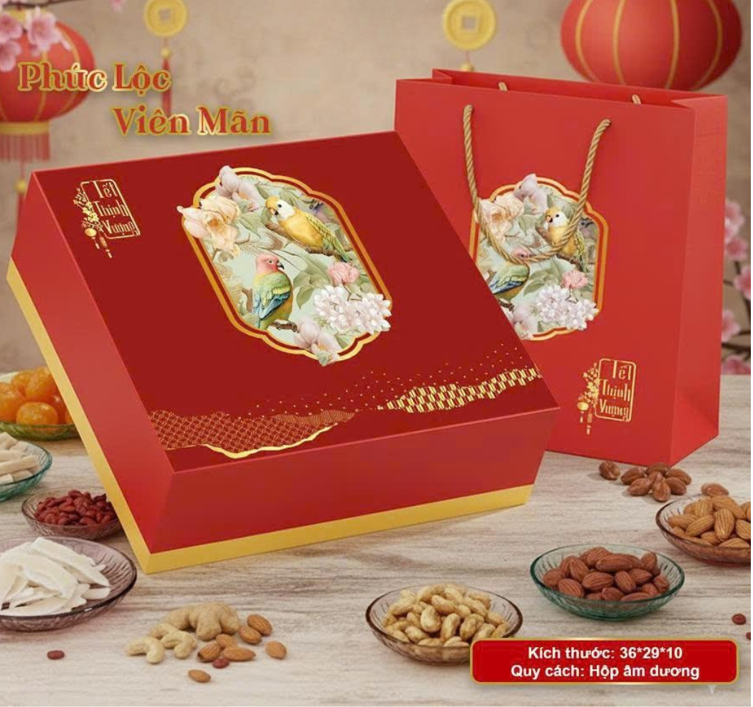 Hộp quà Tết 2026 HQ26423 2 Hộp quà tết 2026