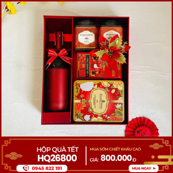 Hộp quà Tết 2026 HQ26800