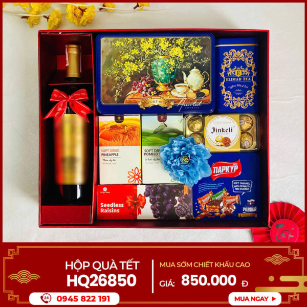 Hộp quà Tết 2026 HQ26850