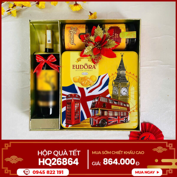 Hộp quà Tết 2026 HQ26864