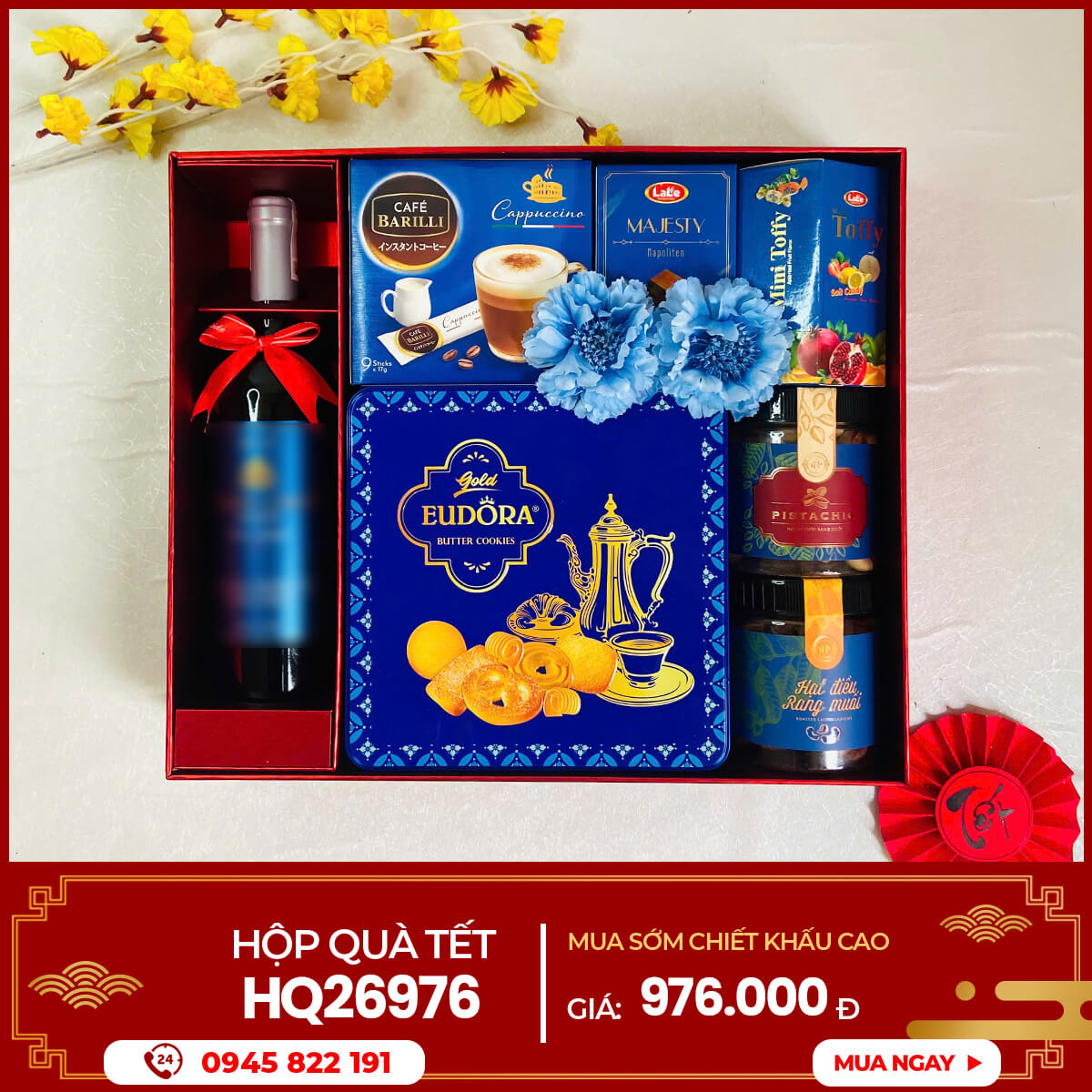 Hộp quà Tết 2026 HQ26976 1 Hộp quà Tết 2026 HQ26976