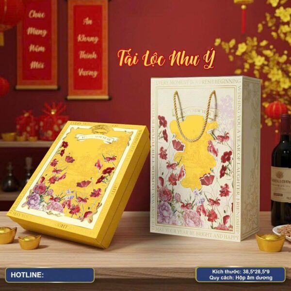 Hộp quà Tết 2026 HQ26384 11 Hộp quà tết 2026