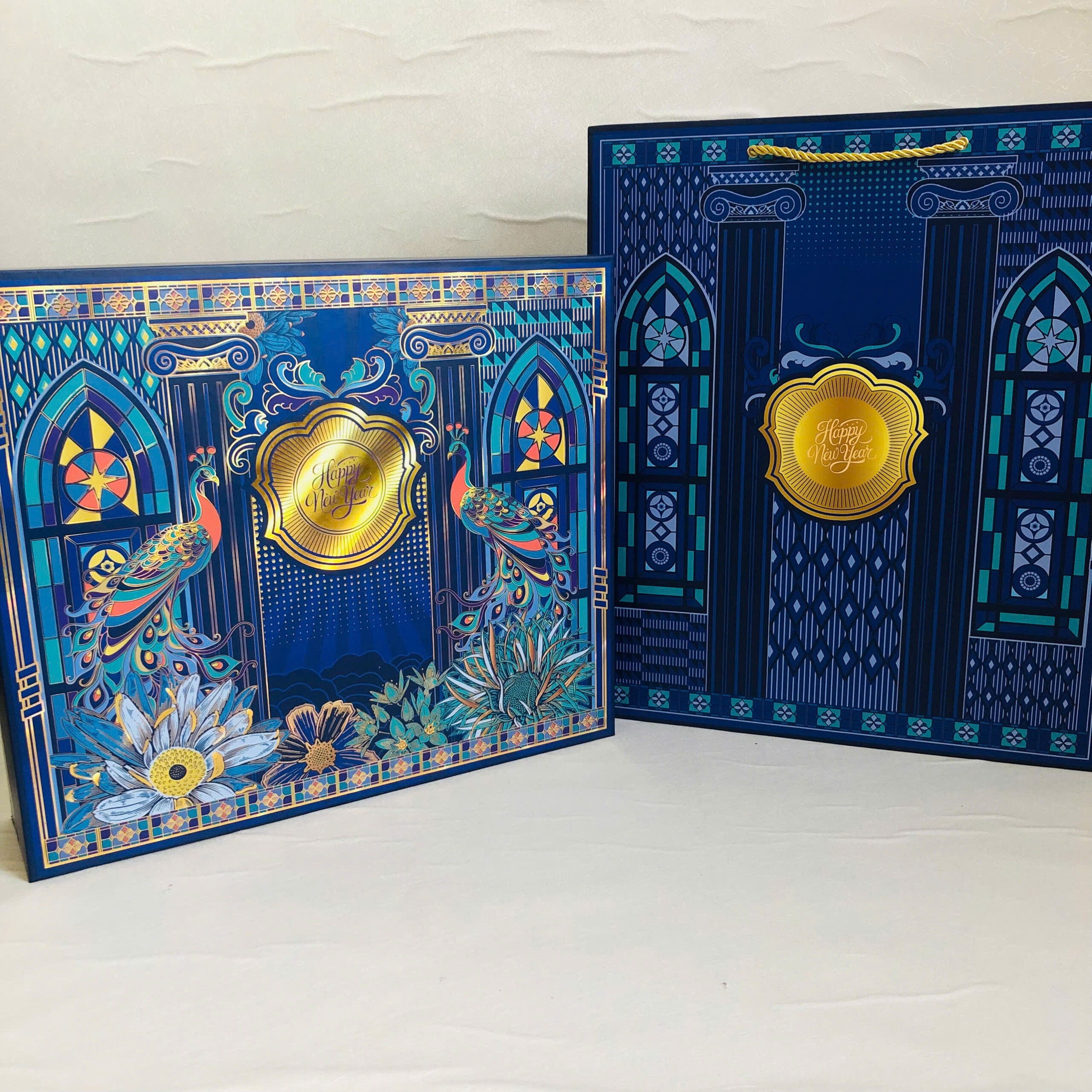 Hộp quà Tết 2026 HQ26423 8 hộp quà tết 2026