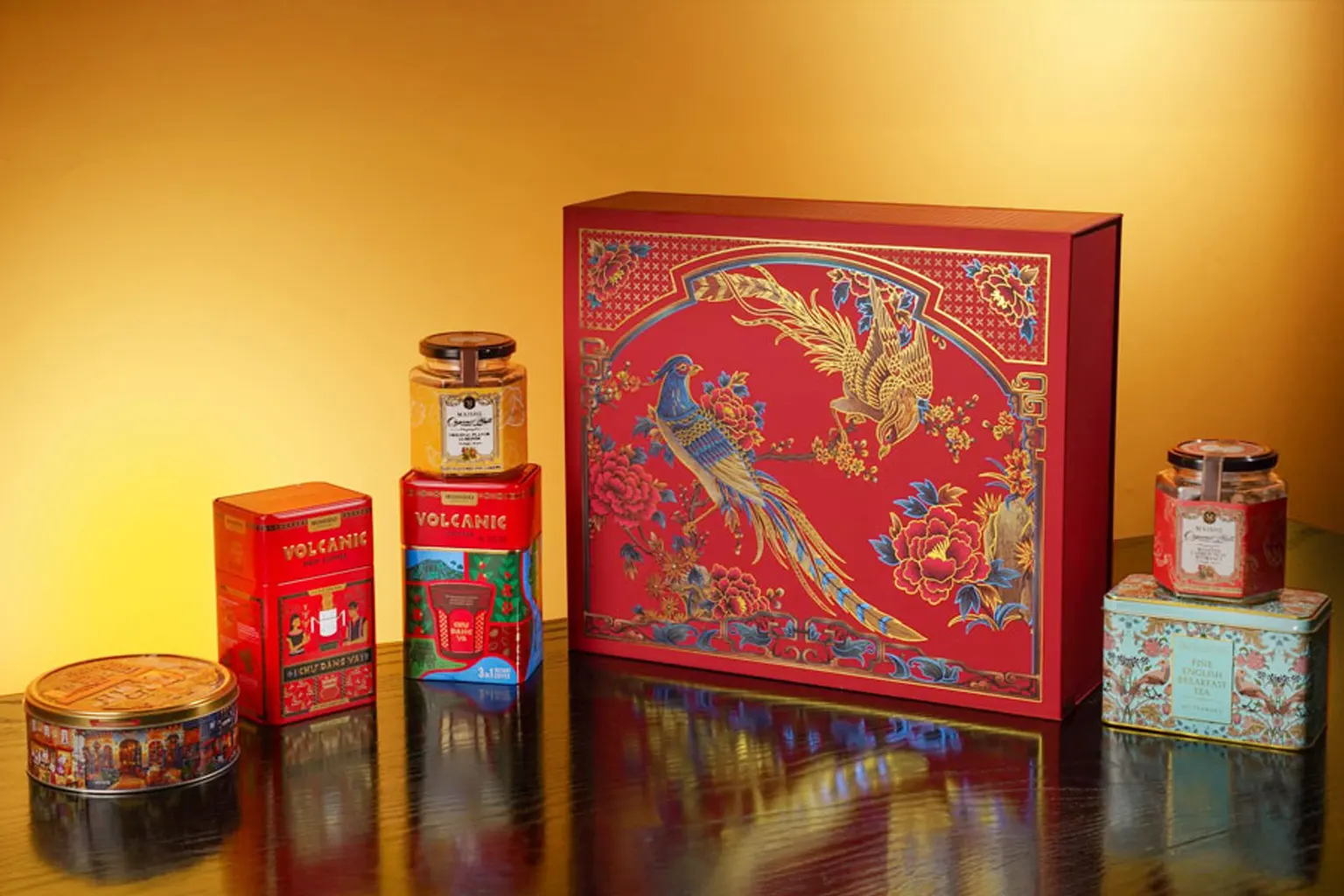 hộp quà tết không rượu Hộp quà Tết không rượu