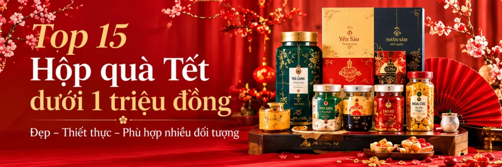 top 15 hộp quà tết dưới 1 triệu đồng đẹp, thiết thực và đáng mua năm 2027 5 Top 15 hộp quà Tết dưới 1 triệu đồng đẹp, thiết thực và đáng mua năm 2027 (20)