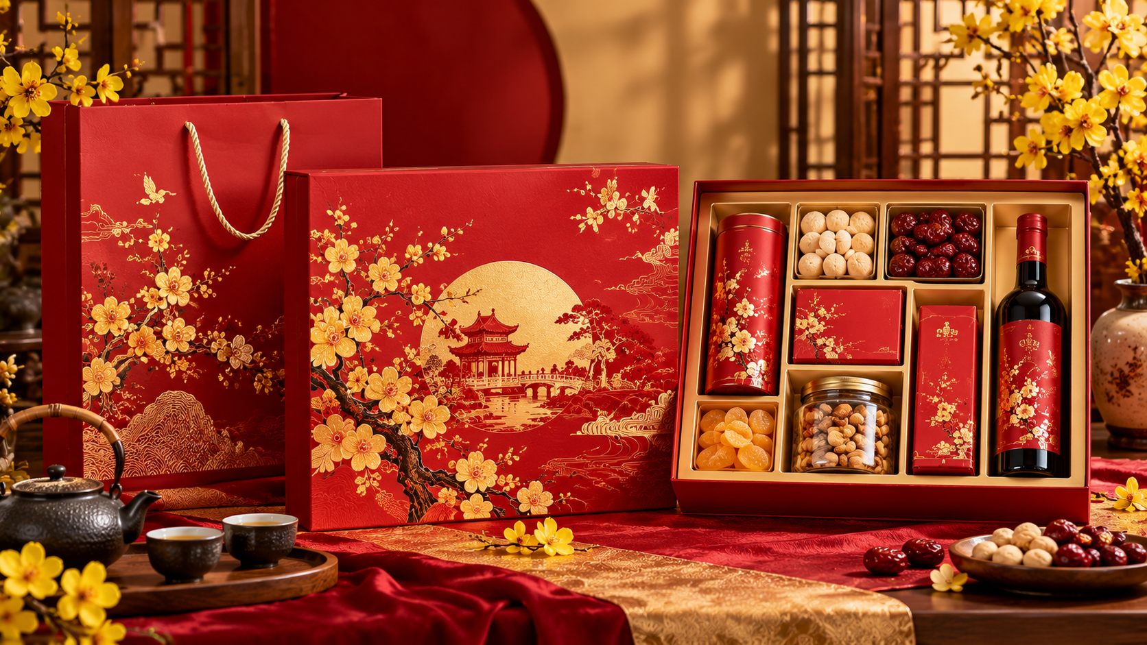 top 20 mẫu hộp quà tết doanh nghiệp đẹp, cao cấp được ưa chuộng (1) Top 20 mẫu hộp quà tết doanh nghiệp đẹp, cao cấp được ưa chuộng (1)